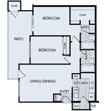 Creekside Village Plan 2A 19-1050 19-1050 floor plan